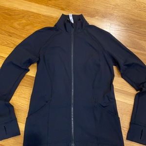 Lululemon Zip-up black lightweight sweatshirt